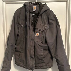 Carhartt Men's Charcoal Utility Jacket